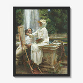 The Fountain, Villa Torlonia, Frascati, Italy by John Singer Sargent - thumbnail_1_bf_6738fdd0746ff704b89f873a